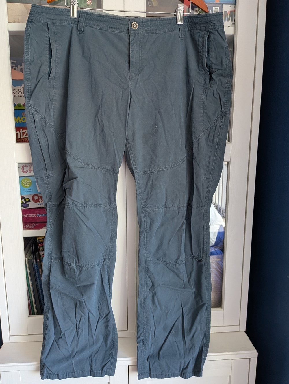 KÜHL Spire Roll-Up Hiking Pants Plus Size 20W Charcoal Grey